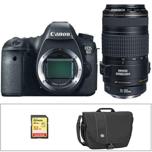 Canon  EOS 6D DSLR Camera Body with Storage Kit, Canon, EOS, 6D, DSLR, Camera, Body, with, Storage, Kit, Video