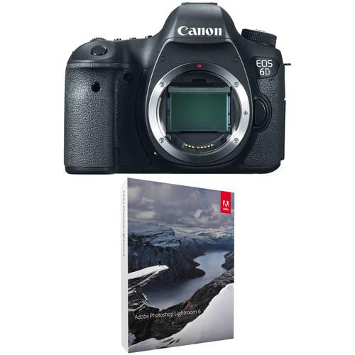 Canon EOS 6D DSLR Camera with 24-105mm f/4L Lens and Lightroom