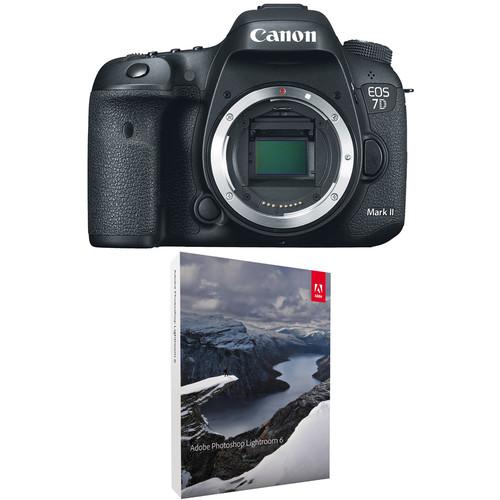 Canon EOS 7D Mark II DSLR Camera Body with Lightroom 6 Kit