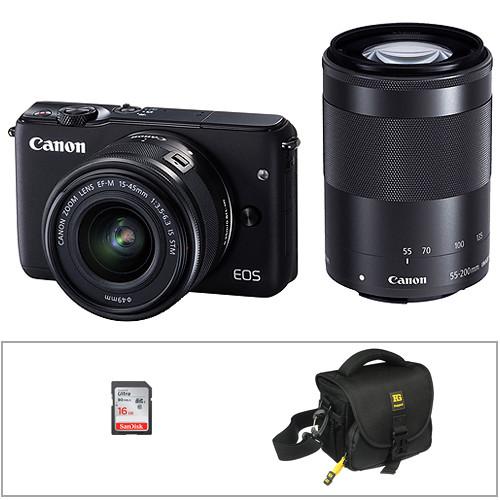 Canon EOS M10 Mirrorless Digital Camera with 15-45mm and, Canon, EOS, M10, Mirrorless, Digital, Camera, with, 15-45mm,