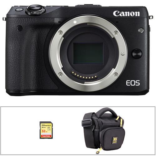 Canon EOS M3 Mirrorless Digital Camera with 18-55mm Lens and