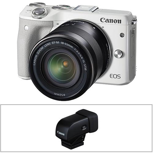 Canon EOS M3 Mirrorless Digital Camera with 18-55mm Lens Deluxe, Canon, EOS, M3, Mirrorless, Digital, Camera, with, 18-55mm, Lens, Deluxe