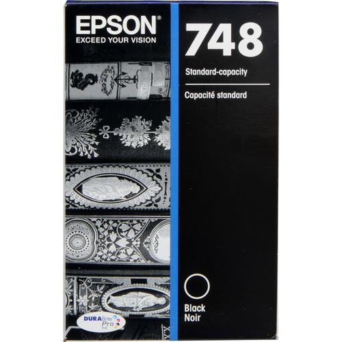 Epson 748 Standard-Capacity Cyan Ink Cartridge T748220, Epson, 748, Standard-Capacity, Cyan, Ink, Cartridge, T748220,