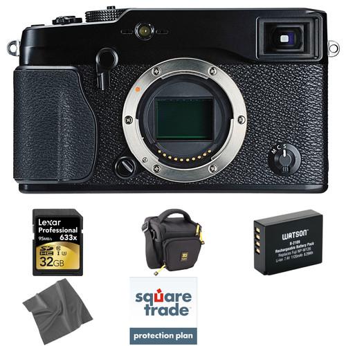 Fujifilm X-Pro1 Mirrorless Digital Camera Body Deluxe Kit