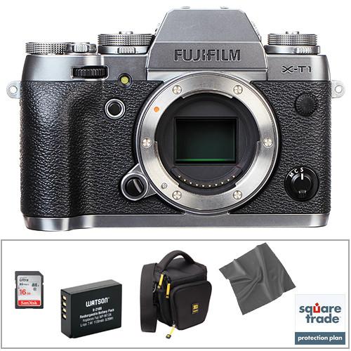 Fujifilm X-T1 Mirrorless Digital Camera Body with Accessories, Fujifilm, X-T1, Mirrorless, Digital, Camera, Body, with, Accessories