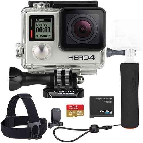 GoPro  HERO4 Silver Camping Kit, GoPro, HERO4, Silver, Camping, Kit, Video