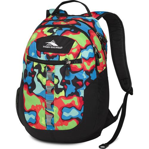 High Sierra Opie Backpack (Lime / Charcoal / Black) 53633-0737, High, Sierra, Opie, Backpack, Lime, /, Charcoal, /, Black, 53633-0737