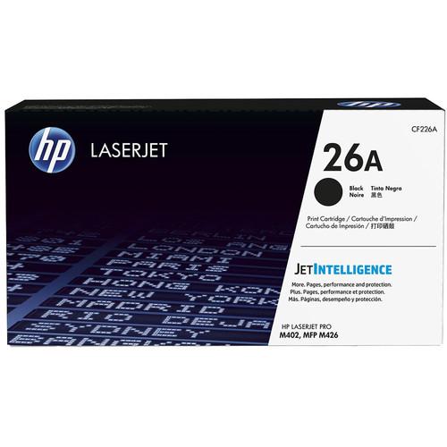 HP  26A Black LaserJet Toner Cartridge CF226A