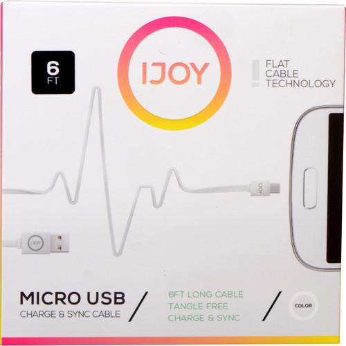 iJOY USB 2.0 Type-A to Micro-USB Coiled Charge MIC-COIL-ORN, iJOY, USB, 2.0, Type-A, to, Micro-USB, Coiled, Charge, MIC-COIL-ORN,