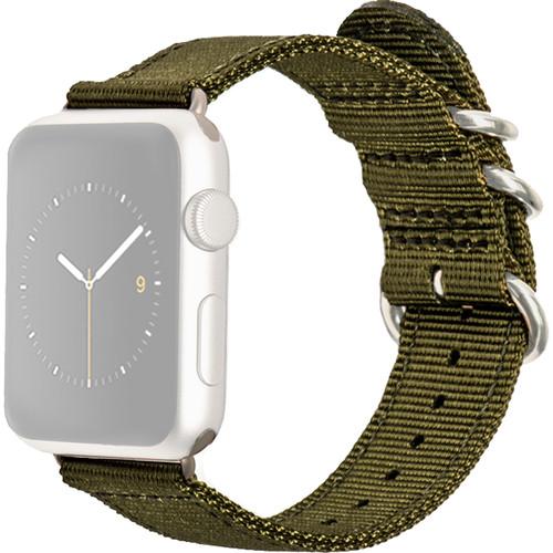 MONOWEAR Nylon Band for 42mm Apple Watch MWNLBK22MTYG, MONOWEAR, Nylon, Band, 42mm, Apple, Watch, MWNLBK22MTYG,