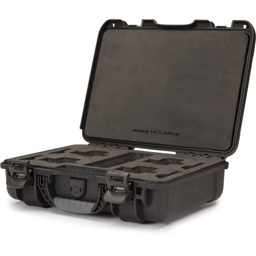 Nanuk 910 GoPro Case with Foam Insert for GoPro Series 910-GOP2