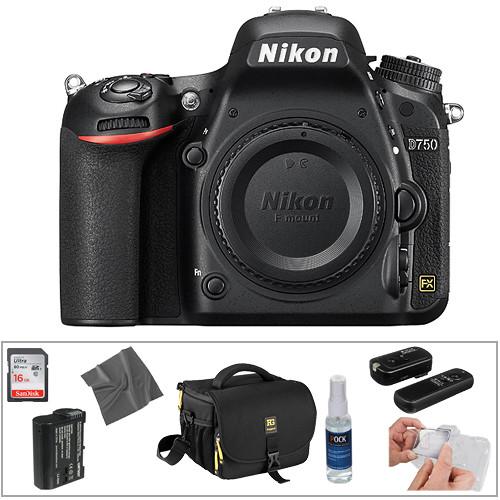 Nikon  D750 DSLR Camera Body Basic Kit