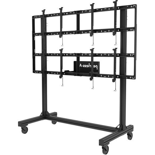 Peerless-AV Portable Video Wall Cart for 46 to DS-C555-3X2