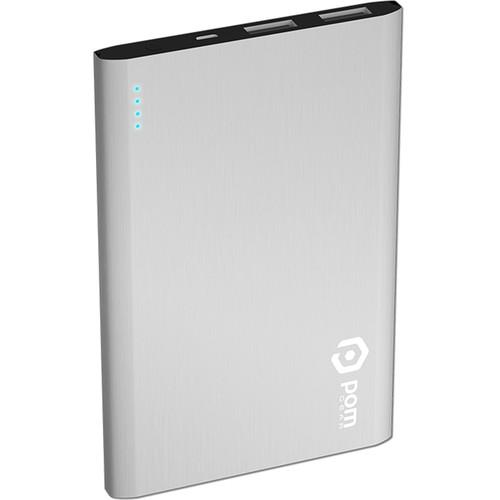 POM GEAR Matrix Flat Metal 2500mAh Power Bank P2G-5011CHR