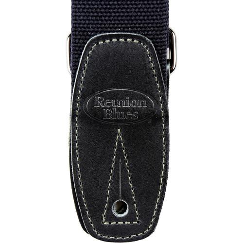 Reunion Blues Merino Wool Guitar Strap (Black Pinstripe), Reunion, Blues, Merino, Wool, Guitar, Strap, Black, Pinstripe,