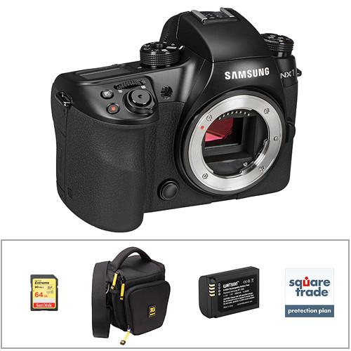 Samsung NX1 Mirrorless Digital Camera Body with Accessories Kit