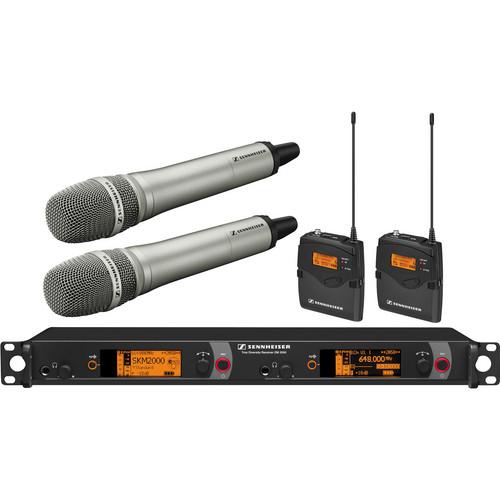 Sennheiser 2000 Series Dual Handheld and Dual 2000C2-205BK-A, Sennheiser, 2000, Series, Dual, Handheld, Dual, 2000C2-205BK-A,