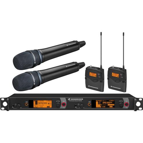 Sennheiser 2000 Series Dual Handheld and Dual 2000C2-205BK-A, Sennheiser, 2000, Series, Dual, Handheld, Dual, 2000C2-205BK-A,