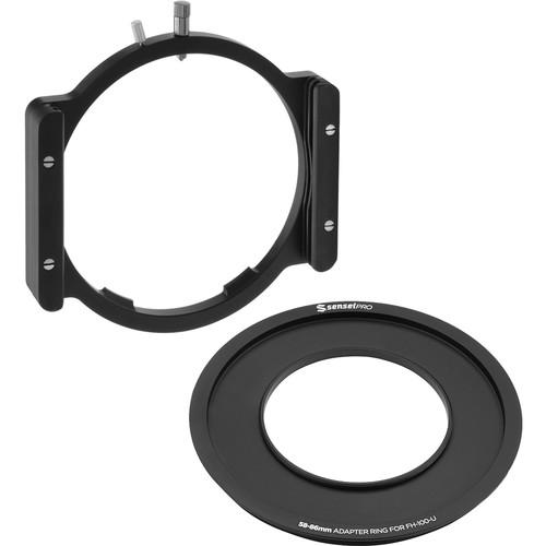 Sensei 100mm Aluminum Universal Filter Holder and 72mm Adapter, Sensei, 100mm, Aluminum, Universal, Filter, Holder, 72mm, Adapter