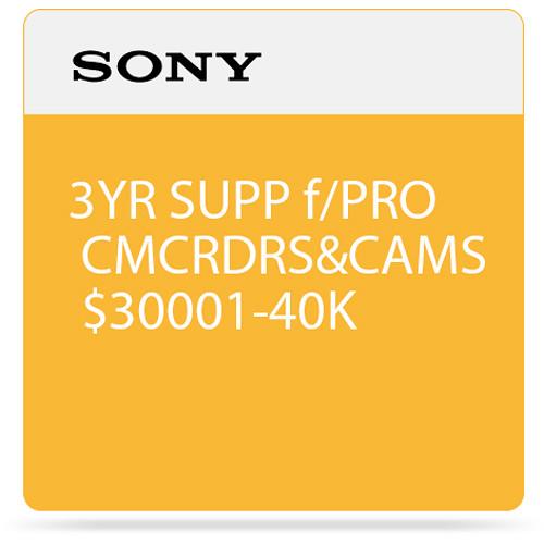 Sony 3-Year SupportNET Depot Service Plan for Cameras SPSCC6DP3