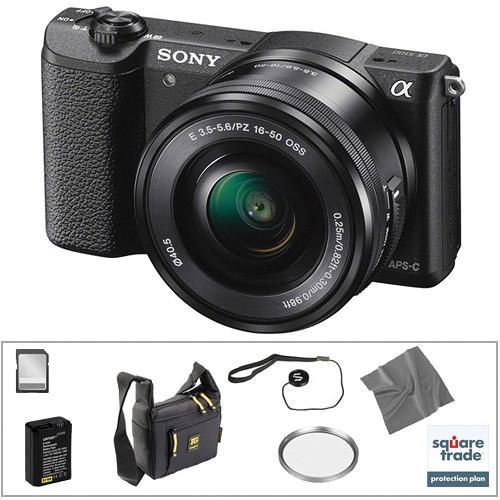 Sony Alpha a5100 Mirrorless Digital Camera with 16-50mm and, Sony, Alpha, a5100, Mirrorless, Digital, Camera, with, 16-50mm,