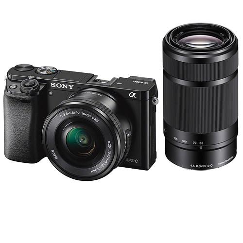 Sony Alpha a6000 Mirrorless Digital Camera with 16-50mm and, Sony, Alpha, a6000, Mirrorless, Digital, Camera, with, 16-50mm,