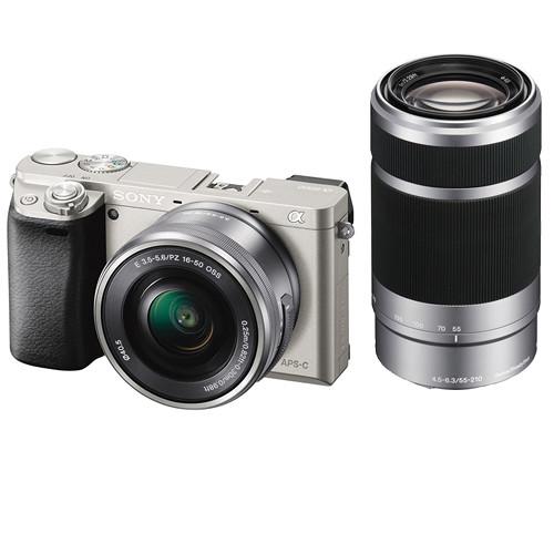 Sony Alpha a6000 Mirrorless Digital Camera with 16-50mm and