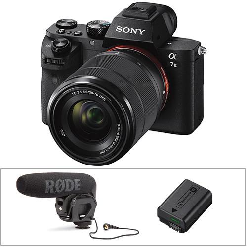 Sony Alpha a7 II Mirrorless Digital Camera with 28-70mm Lens