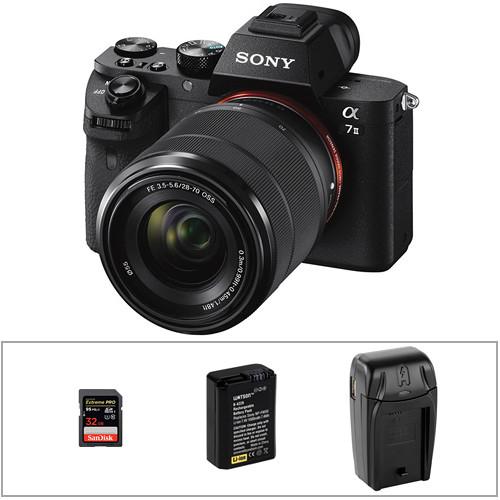 Sony Alpha a7 II Mirrorless Digital Camera with 28-70mm Lens