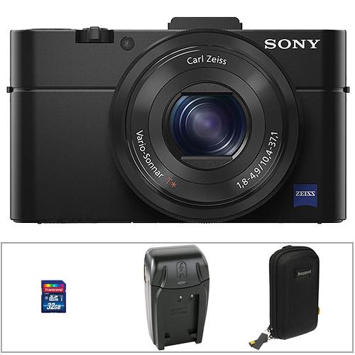 Sony Cyber-shot DSC-RX100 II Digital Camera Accessory Kit, Sony, Cyber-shot, DSC-RX100, II, Digital, Camera, Accessory, Kit,