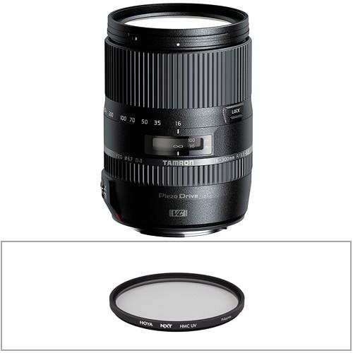 Tamron 16-300mm f/3.5-6.3 Di II PZD MACRO Lens and Filter Kit