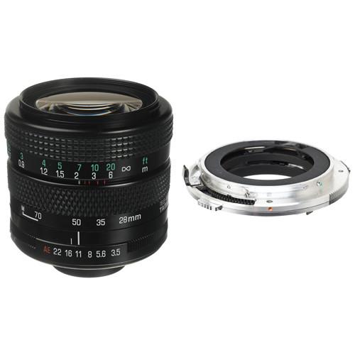 Tamron 28-70mm f/3.5-4.5 Adaptall Lens with Olympus OM Adaptall