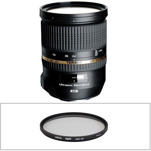 Tamron SP 24-70mm f/2.8 Di USD Lens and Filter Kit for Sony A, Tamron, SP, 24-70mm, f/2.8, Di, USD, Lens, Filter, Kit, Sony, A