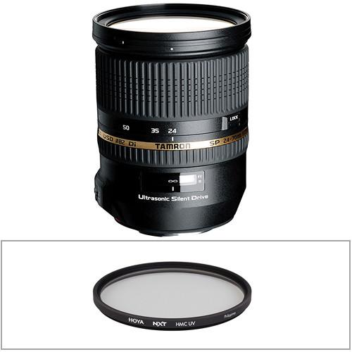 Tamron SP 24-70mm f/2.8 Di VC USD Lens and Filter Kit for Nikon