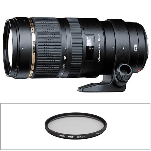 Tamron SP 70-200mm f/2.8 Di USD Lens and Filter Kit for Sony A