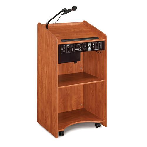 Oklahoma Sound Aristocrat Floor Lectern with Sound 6010-MO, Oklahoma, Sound, Aristocrat, Floor, Lectern, with, Sound, 6010-MO,