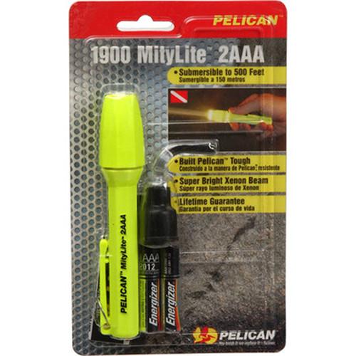 Pelican Mitylite 1900 Flashlight 2 'AAA' Xenon Lamp 1900-015-135