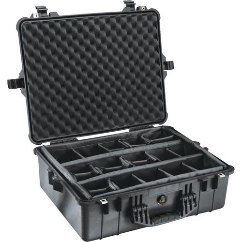 Pelican 1604 Waterproof 1600 Case with Dividers 1600-004-190