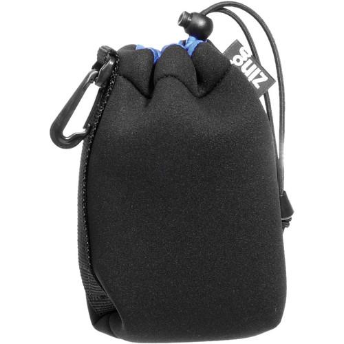 Zing Designs MPBK1 Medium Drawstring Pouch (Black/Purple), Zing, Designs, MPBK1, Medium, Drawstring, Pouch, Black/Purple,