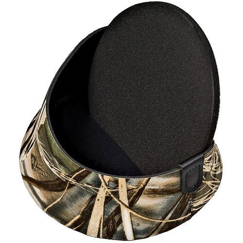 LensCoat Hoodie Lens Hood Cover (Large, Forest Green Camo)