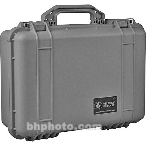 Pelican 1500NF Case without Foam (Yellow) 1500-001-240