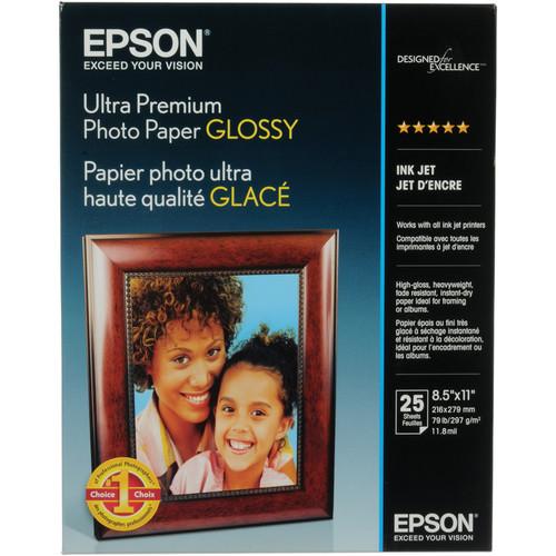 Epson  Ultra Premium Photo Paper Glossy S042181, Epson, Ultra, Premium, Paper, Glossy, S042181, Video