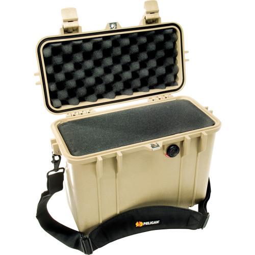 Pelican 1430 Top Loader Case with Foam (Olive Drab) 1430-000-130, Pelican, 1430, Top, Loader, Case, with, Foam, Olive, Drab, 1430-000-130