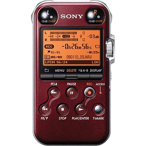 Sony PCM-M10 Portable Audio Recorder (Red) PCMM10/R, Sony, PCM-M10, Portable, Audio, Recorder, Red, PCMM10/R,