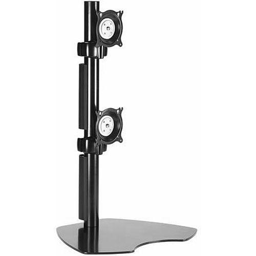 Chief KTP230B Dual Vertical Monitor Table Stand (Black) KTP230B