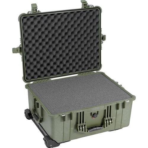 Pelican 1610 Case with Foam (Olive Drab Green) 1610-020-130, Pelican, 1610, Case, with, Foam, Olive, Drab, Green, 1610-020-130,