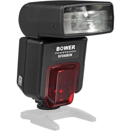 Bower SFD680 Power Zoom Digital TTL Flash for Nikon SFD680N