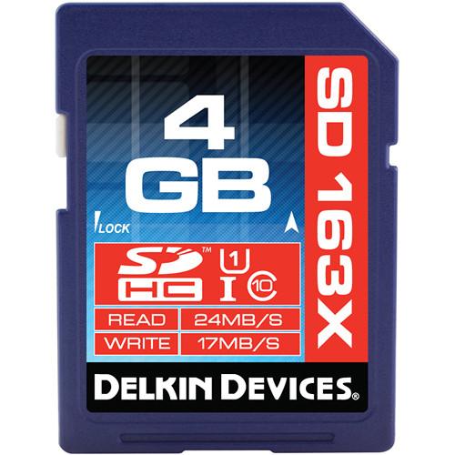 Delkin Devices 32GB SDHC Memory Card Pro Class 10 DDSDPRO3-32GB