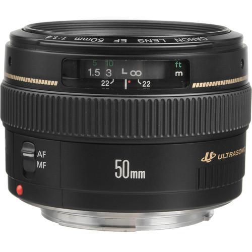 Canon  EF 50mm f/1.4 USM Lens 2515A003