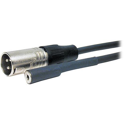 Comprehensive Mini Female to 3-Pin XLR Male Cable - XLRP-MJ-25ST
